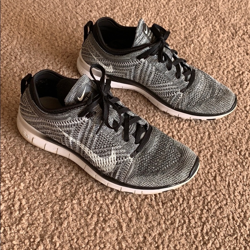 Gray Nike Free TR 5.0  FlyNit